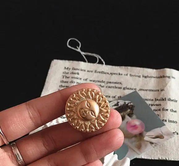 Женские серьги клипсы геометрической формы в стиле ретро|stud earrings|brinco punkearrings earring |