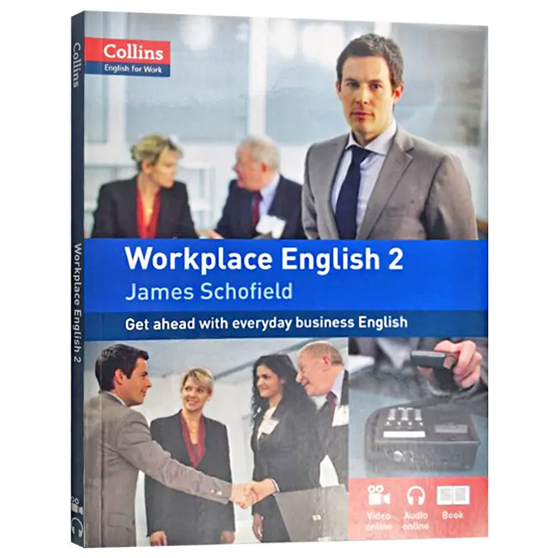 

Collins Workplace English 2 English for Work Original Language Learning Books