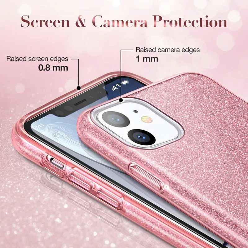 Модный Блестящий чехол со стразами для IPhone 8 7 6 6S Plus мягкий силиконовый iphone X XS 11 Pro