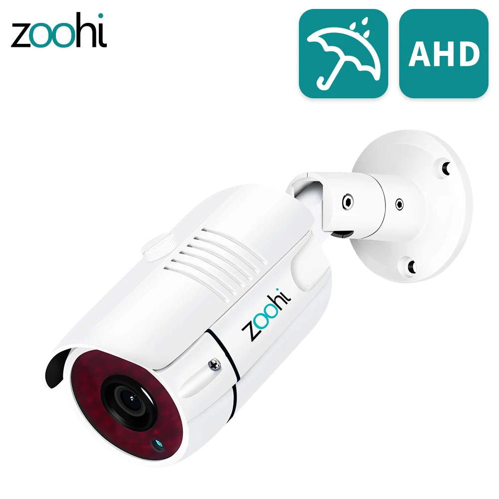 

Zoohi 1080P камеры наблюдения аналоговые высокой четкости наблюдения инфракрасная камера видеонаблюдения водонепроницаемый CCTV камеры
