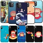 GX180 Ponyo на скале силиконовый мягкий чехол для iPhone 12 Mini 11 Pro XS Max XR X 8 7 6 6S Plus 5 5S SE 2020