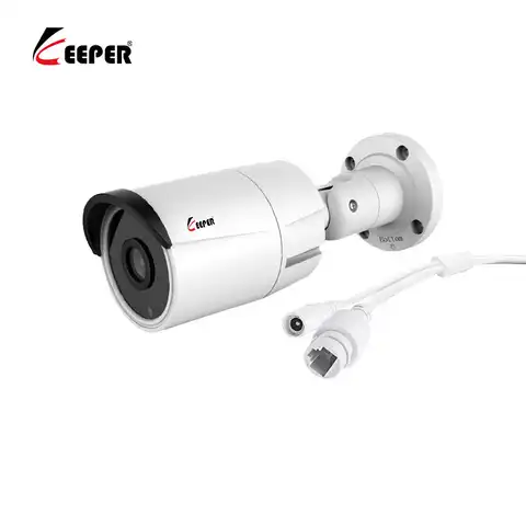 Хранитель камеры видеонаблюдения HD 1080P IP POE 2MP Открытый водонепроницаемый IP66 H.264 Круглый Инфракрасный ночного видения Ссылка DVR 3