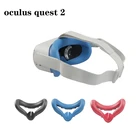 Новые мягкие носки с противоскользящим покрытием, впитывает пот и силиконовая маска для глаз крышка для Oculus Quest 2 Очки виртуальной реальности VR очки унисекс светильник Блокировка Анти-утечки уход за кожей лица маска для глаз Pad