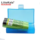 Литиевая аккумуляторная батарея LiitoKala 100% NCR18650B, 3,7 в, 3400 мА  ч, 18650, 3400 мА  ч