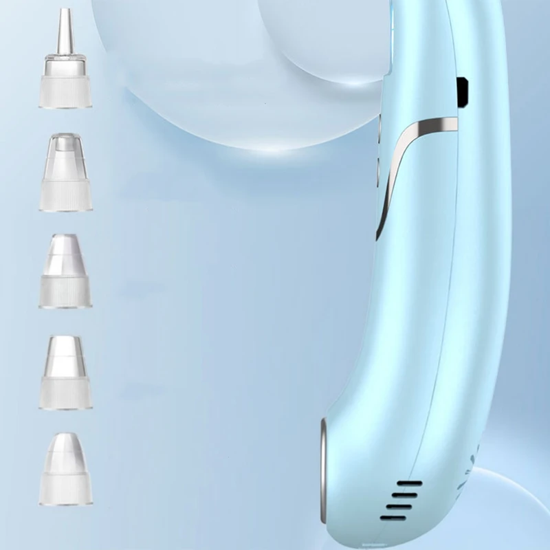 

Blackhead Remover Vacuum Acne Pimple Pores Cleaner Hot & Cold Compress Facial Cleansing Skin Care Tool Beauty Instrument