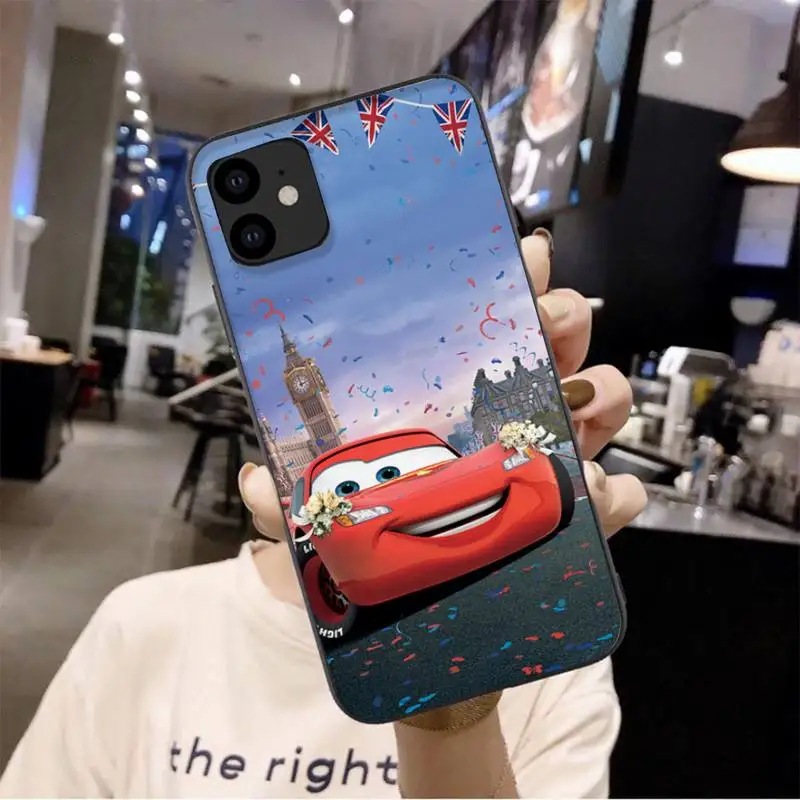 

Fast Supercar Mcqueen Phone Case For Iphone 6 6s 7 8 Plus XR X XS XSmax 11 12 Pro Mini Max