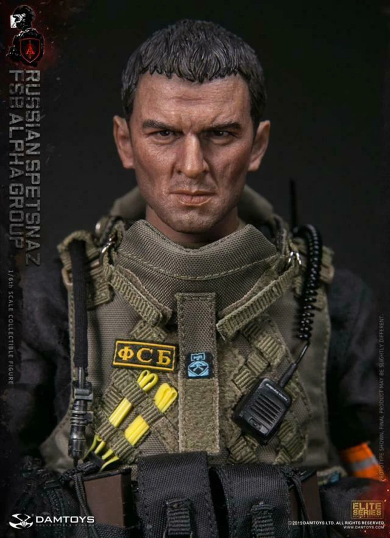 1/6 DAMTOYS 78064 солдатская фигурка русский спецназ ФСО АЛЬФА группа Коллекционная фигурка