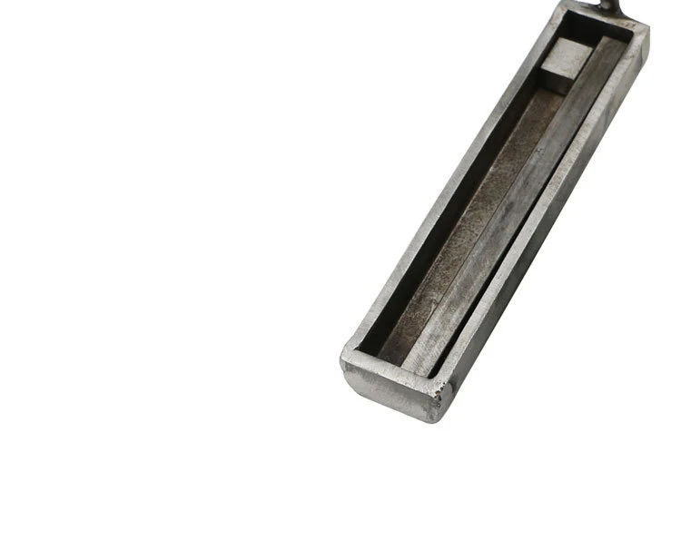 

Large oil tank melting gold and silver bar mold sand-finishing iron tank inverted molding molding gold and silver mold jewelry m