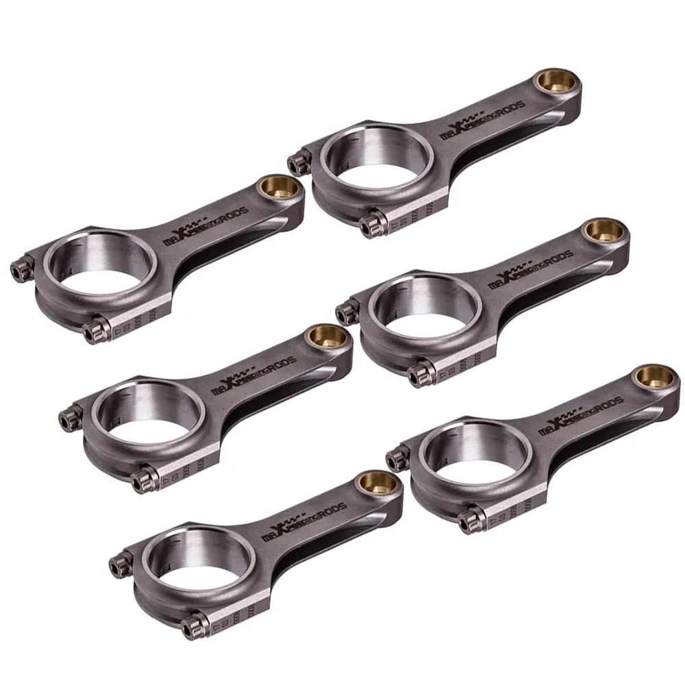 

Forged 4340 Connecting Rods For BMW 3 5 Series E30 E28 2.7L M20B27 325E engine Conrods High Performance Conrod Bielle Pleuel