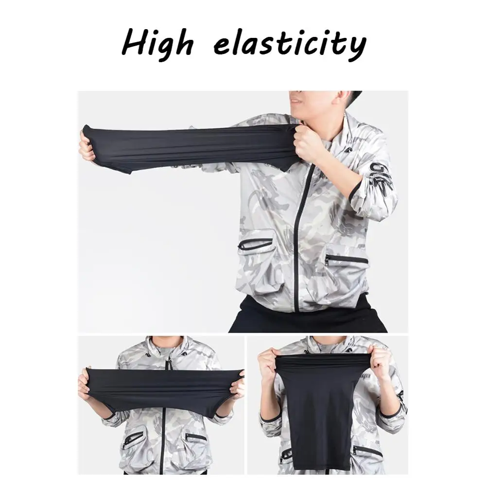 Ice Silk Sheer Шарф ушные петли шеи Gaiter УФ Защита от пыли бандана Велосипедный спорт