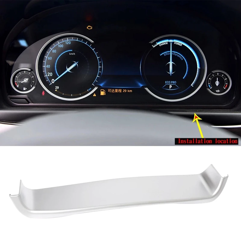 

Car Central Control Dashboard Decorative Frame Dashboard Lower Trim Frame Cover for BMW- 5 Series F10 520 525 2011-2017