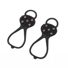 5 зубчатой тыквы, ледяные ранцы, Нескользящие шипы, скобы, снегоход, альпинистская обувь, набор шипов, зимняя обувь, Накладка для льда, захваты для льда