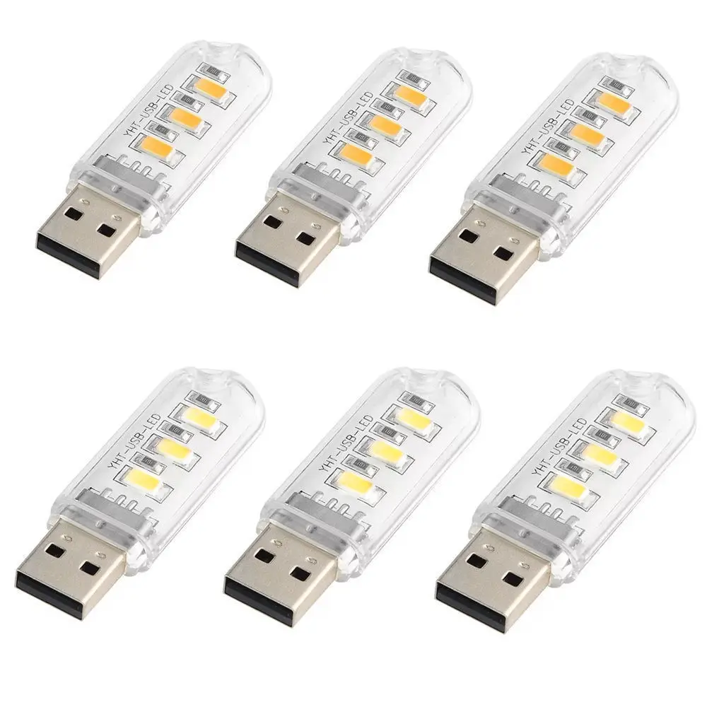 

Mini Portable USB LED Book Light 3leds 8leds Lights For Power Bank Laptop Notebook DC5V Ultra Bright Reading Book Lamp освещение