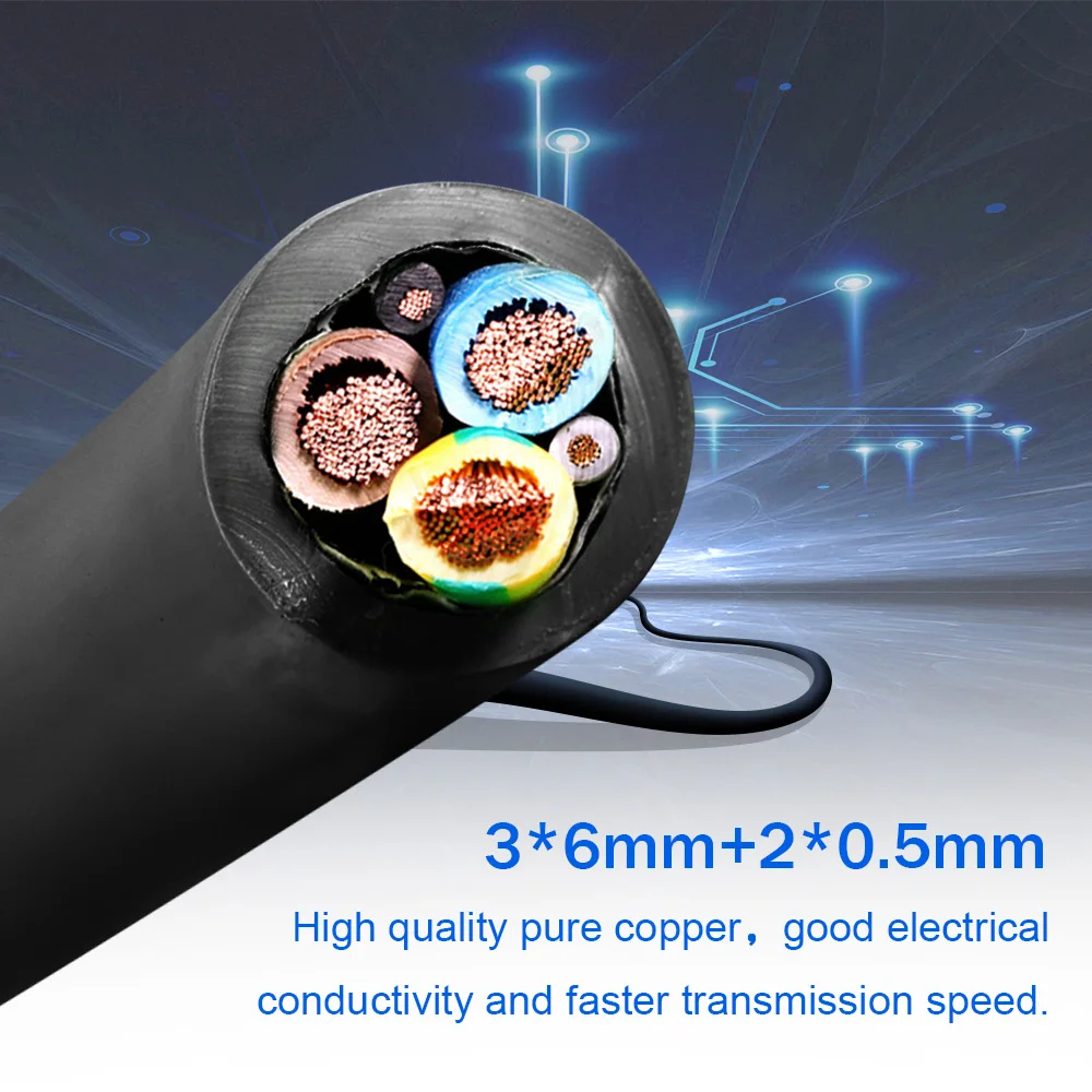 Электрическое зарядное устройство для электромобиля EVSE зарядный кабель типа 2