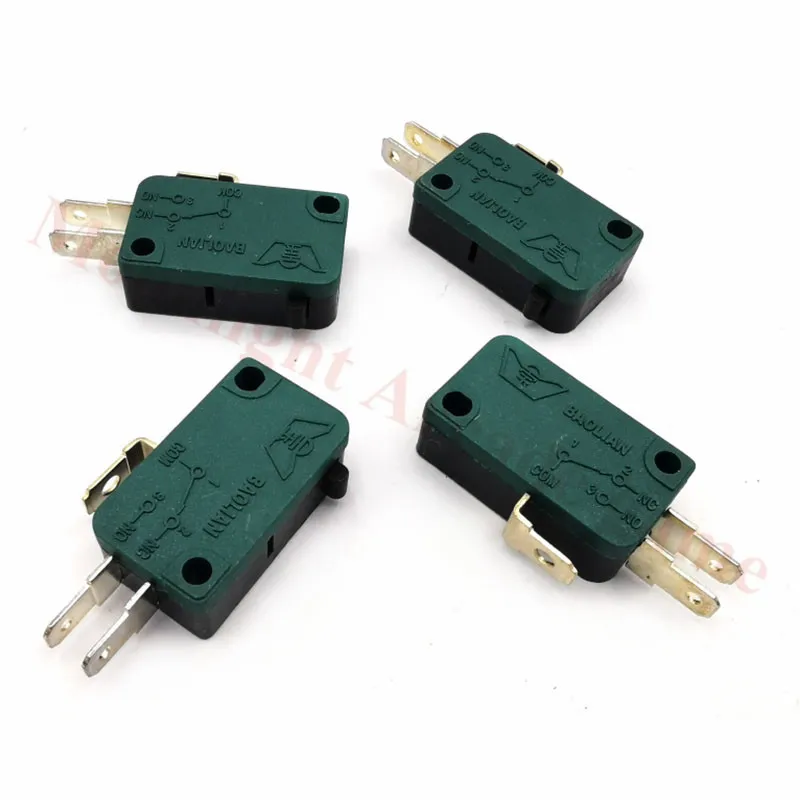 20 шт./лот Arcade Baolian кнопочный микропереключатель 4 8 мм Happ кнопка SPDT 1 NO NC мгновенный