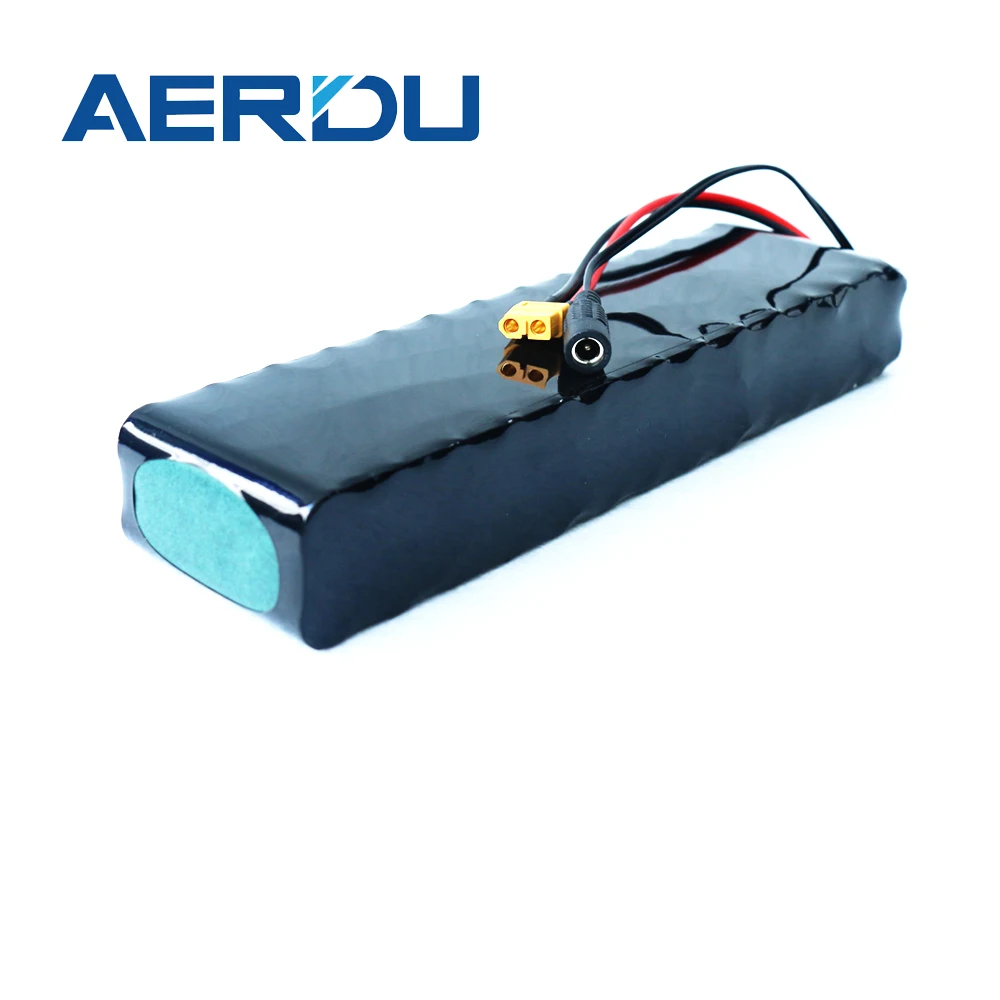 Литий ионный аккумулятор AERDU 13S2P 48 В 7 Ач 500 Вт 18650 для электрического велосипеда
