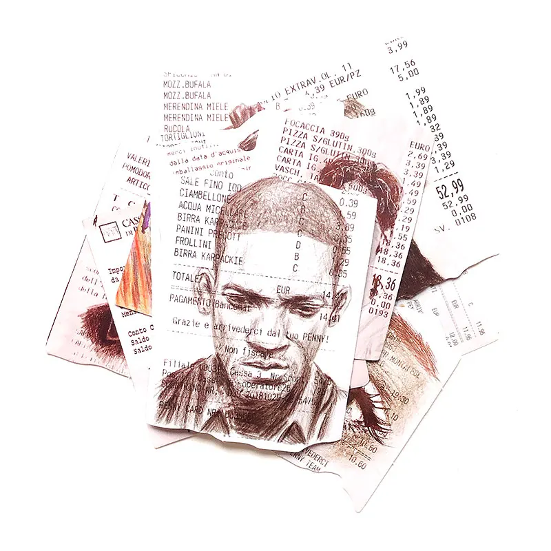 15 шт./пакет винтажная наклейка для квитанций покупок DIY Ремесло Скрапбукинг