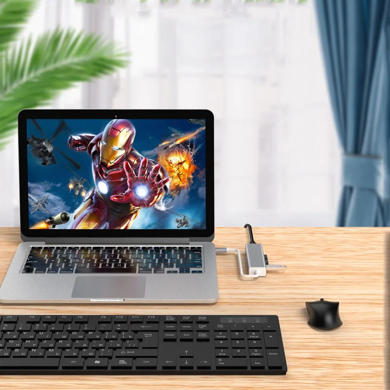 Док станция USB Type C с 3 портами 0 и 5 GPS|USB-хабы| |