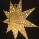 45 см бумажная фреза Складная в форме звезды ажурное освещение домашний декор подвесной светильник для вечерние ринки фестиваля магазина A50