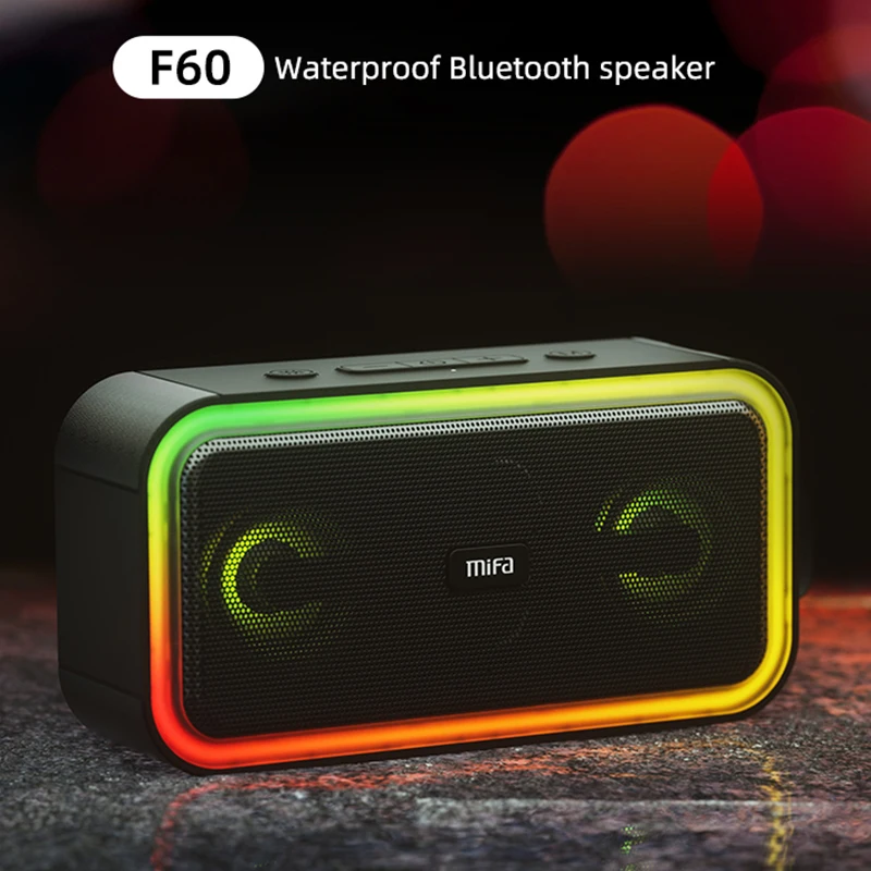Bluetooth Колонка MIFA F60 с усилителем класса D 40 Вт|Портативные колонки| |