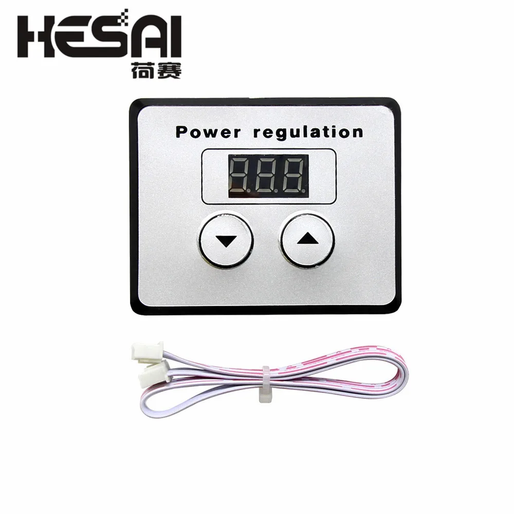 AC 220V 10000W 80A цифровое управление SCR Электронный регулятор напряжения скорости