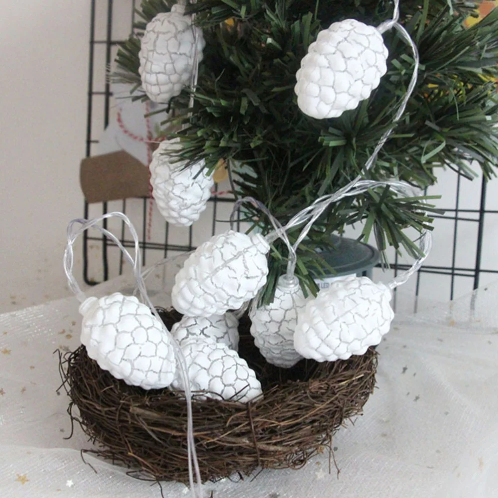 

1 Set Party Pinecone LED String Light Party Festival String Light (Battery)