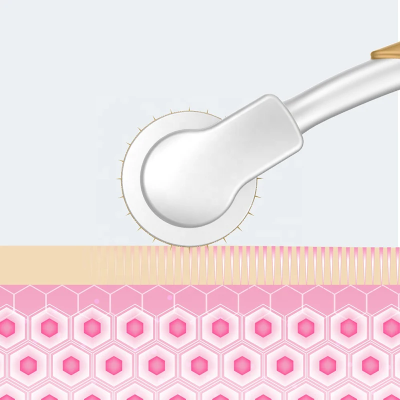 ZGTS 192 иглы Дерма ролик для микроиглы уход за кожей титановая нержавеющая сталь