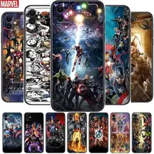2021 HD Marvel phone case iphone 11 12 13 pro max case Shockproof iphone 7 case 6 8 plus se 2020 x xr smartphone celulares shell