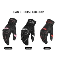 sfk touch screen ladies outdoor motorcycle gloves pink and white black and white red and black motorcycle gloves