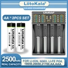 Аккумуляторная батарея Liitokala, 1,2 в, AA, 2500 мАч