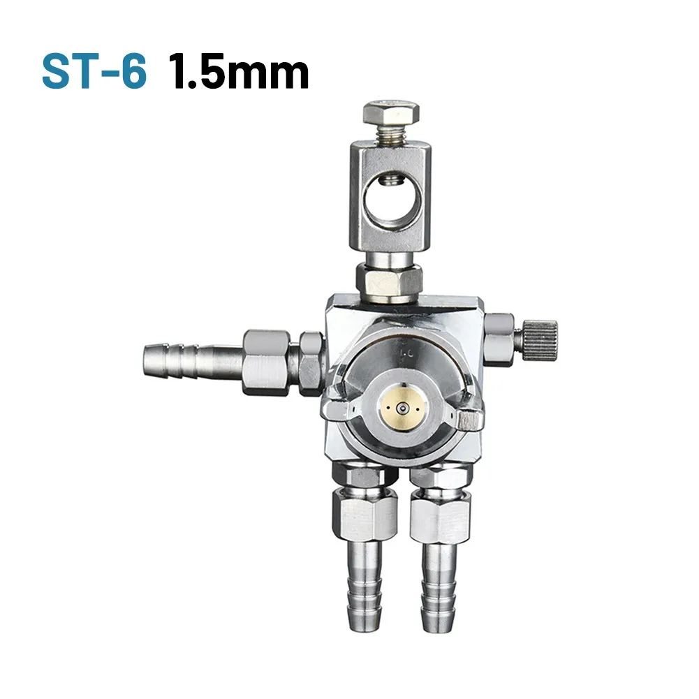 

ST-6 ST-6R Мини автоматический краскопульт 0,5/1,0/1,3/2,0 мм сопло-насадка для пайки волной литье живопись, вентилятор и круглым