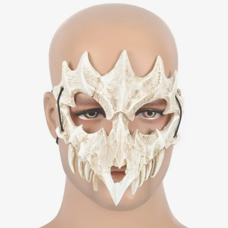 Хэллоуин Япония вторичный наряд косплей COS маска Дракон Бог Тигр якша тенгу