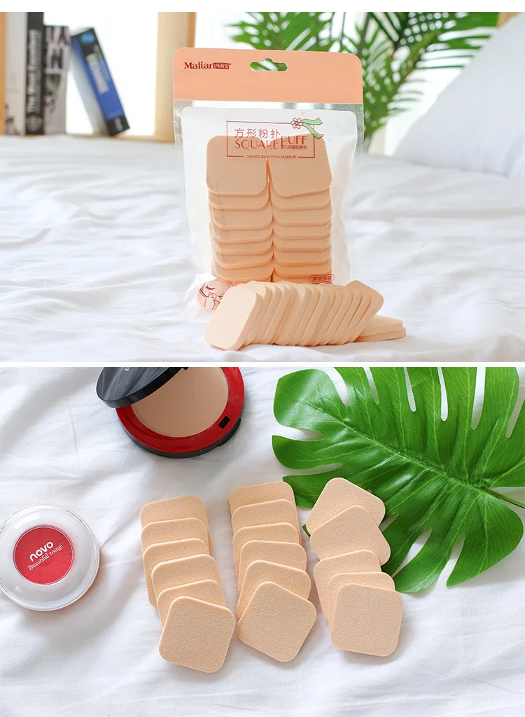 Косметическая губка для сухого и влажного использования спонж макияжа пудры