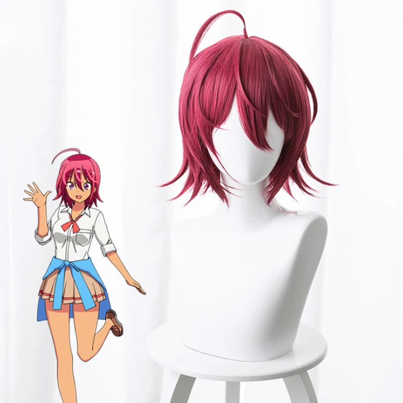 

Anime We Never Learn Cosplay Wigs Uruka Takemoto Cosplay Synthetic Wig Hair Halloween Party Bokutachi wa Benkyou ga Dekinai Wig