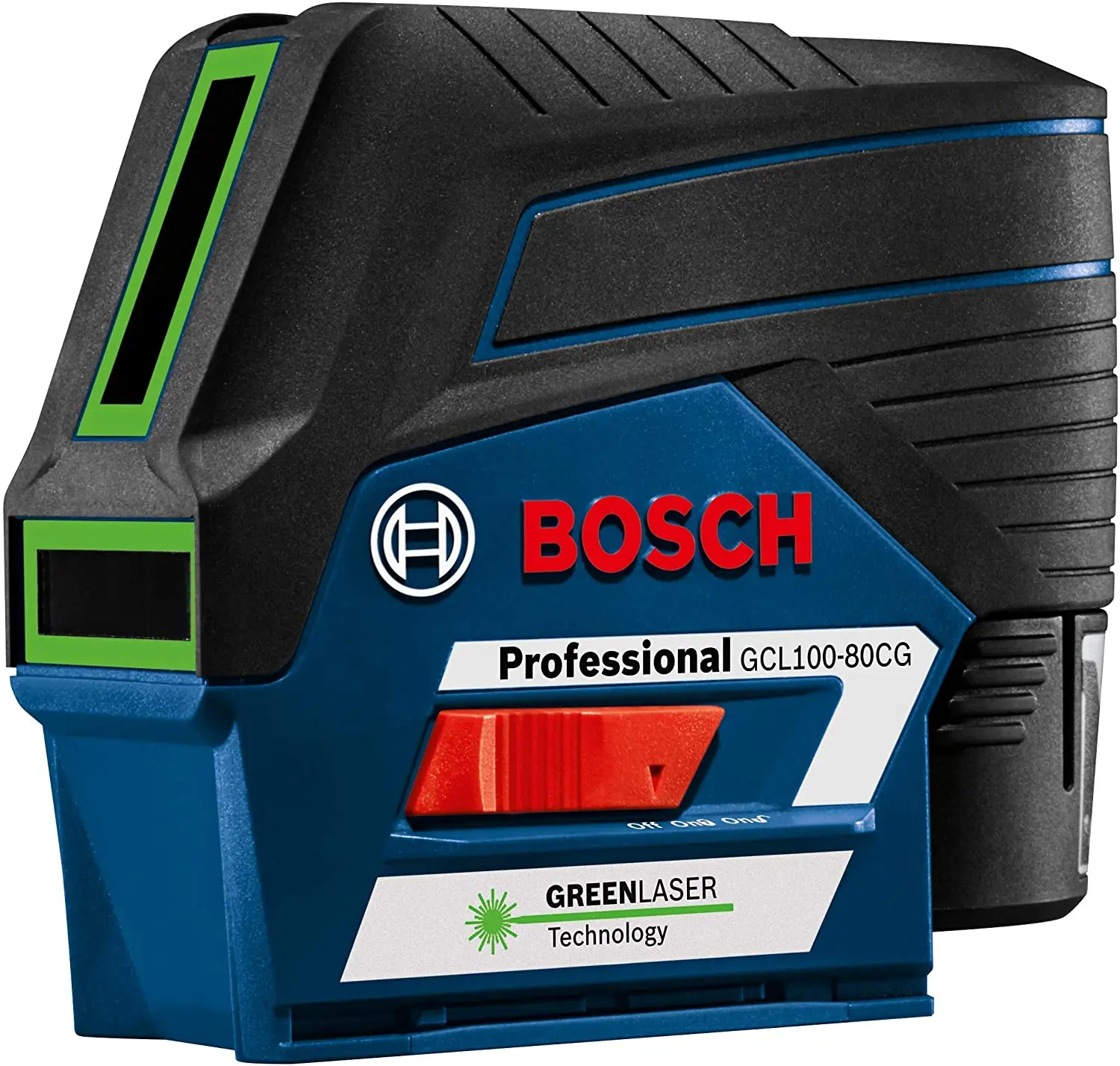 

Bosch-GCL100-80CG 12V Max Connected Green-Beam Cross-Line Laser with Plumb Points