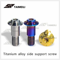 taimeili titanium alloy screw motorcycle side support foot support screw m10x30p1 25