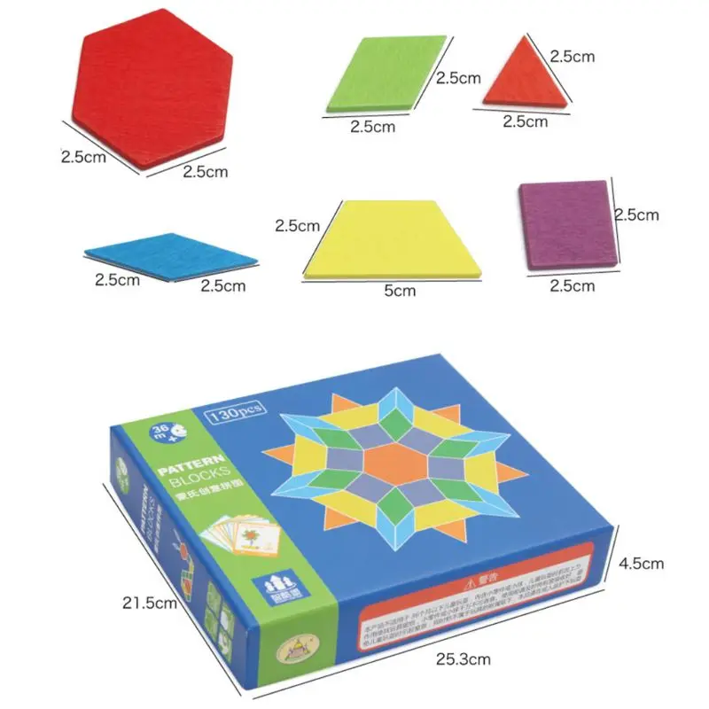 

Baby Toys for Children Tangram Puzzle Set Kids Early Learning Jigsaw Intellectual Kids Wooden Puzzles XX9E