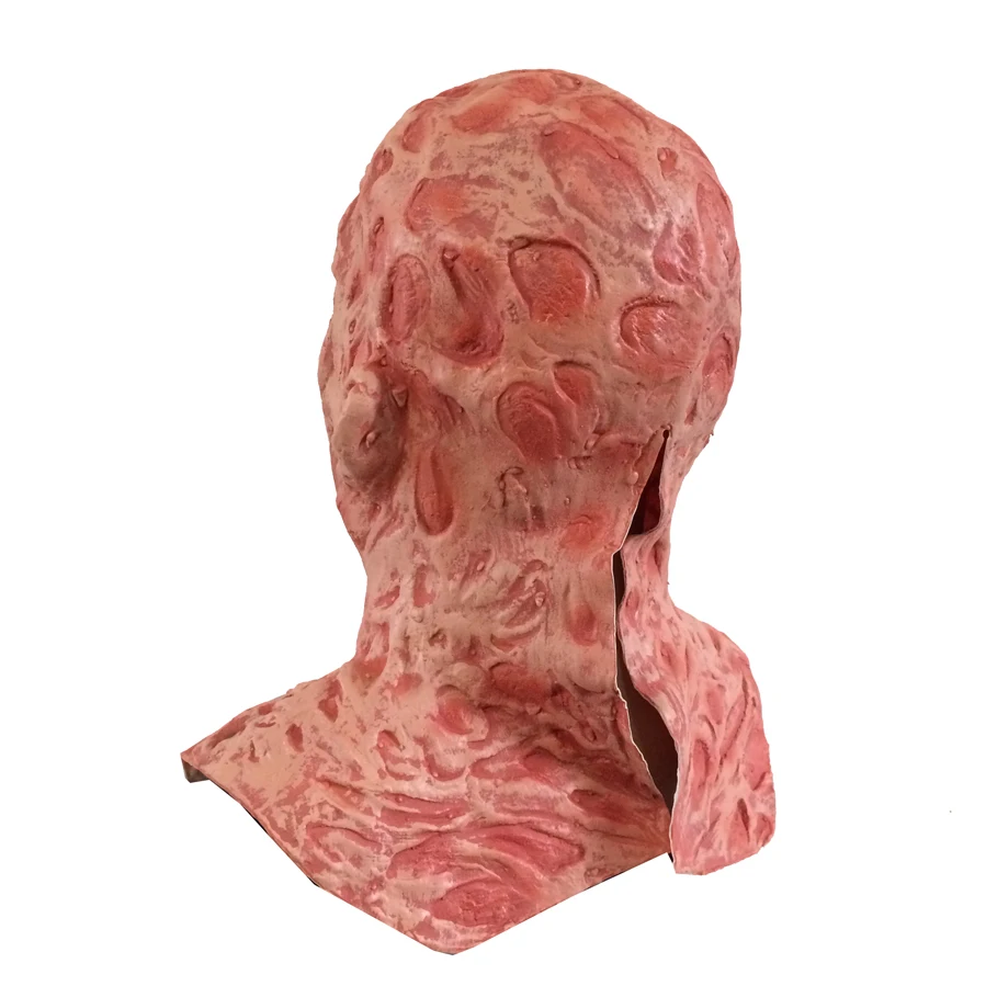 Фредди Крюгер латексная страшная Костюм на карнавал или Хэллоуин реалистичный