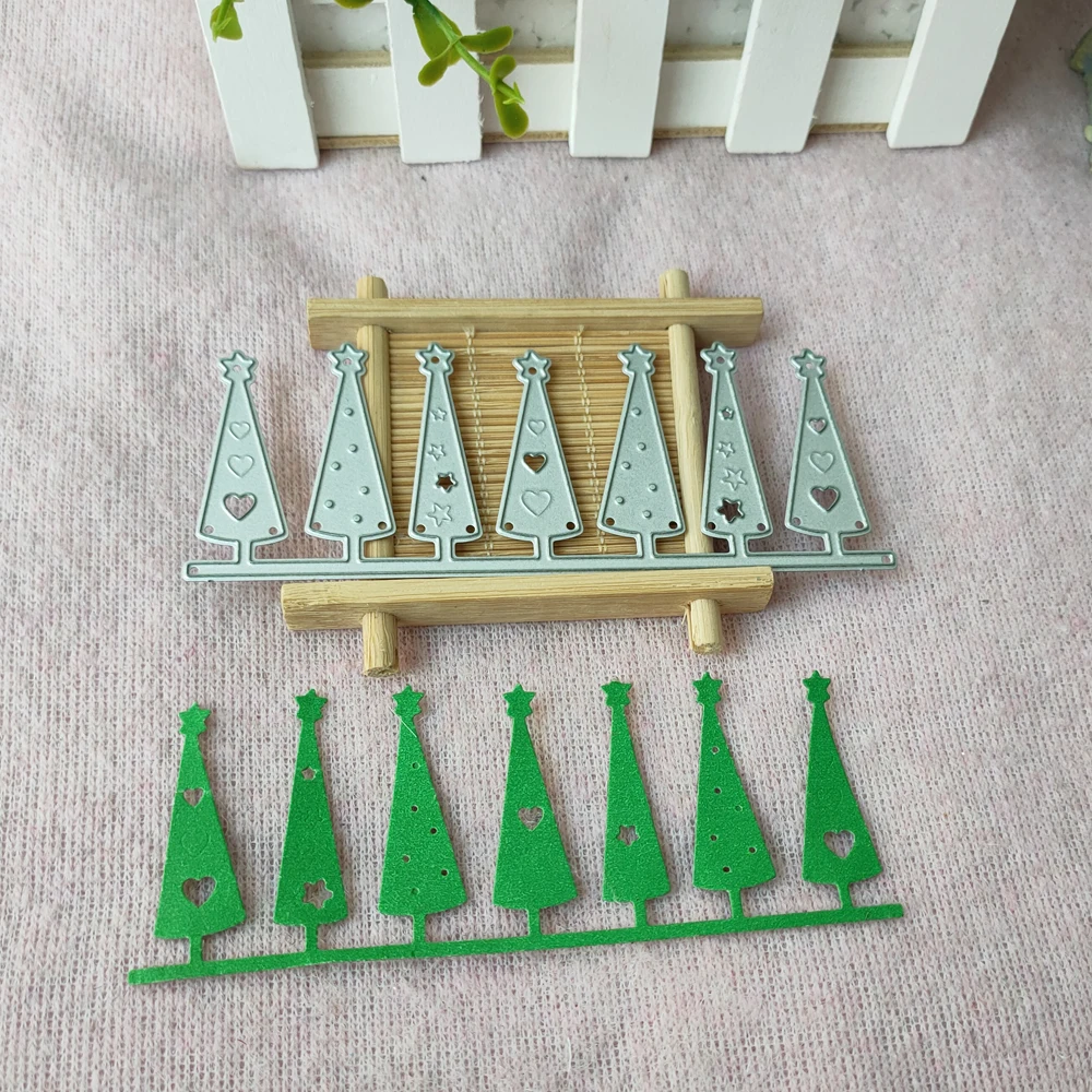 

New Christmas Tree Mould Metal cutting Die scrapbook template embossed DIY Paper Card making Photo album Decoration