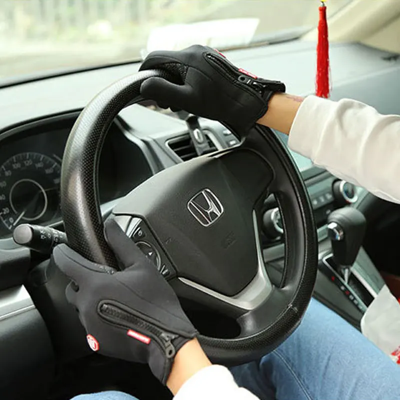 Ветрозащитные спортивные перчатки с сенсорным экраном Hik износостойкие теплые