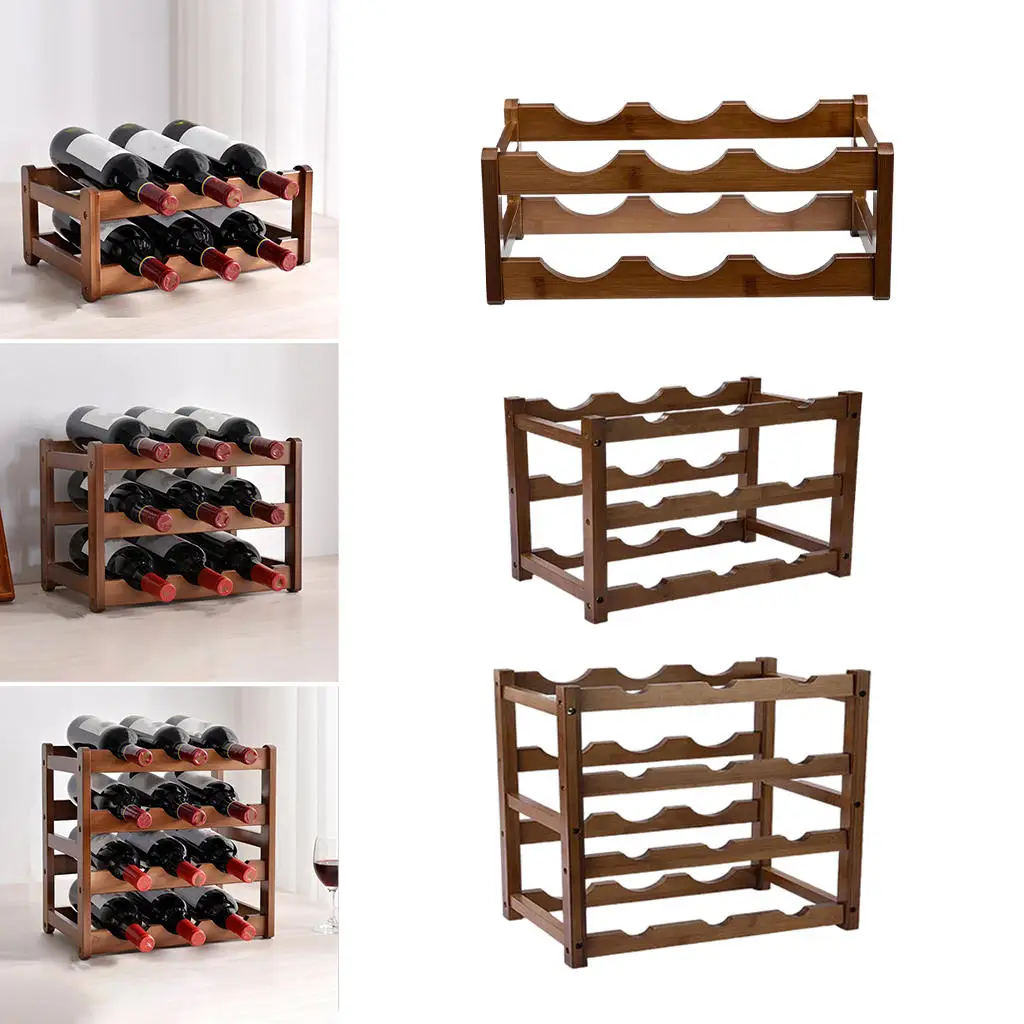 Отдельно стоящая Винная стойка держатель для винных бутылок ликера буфета