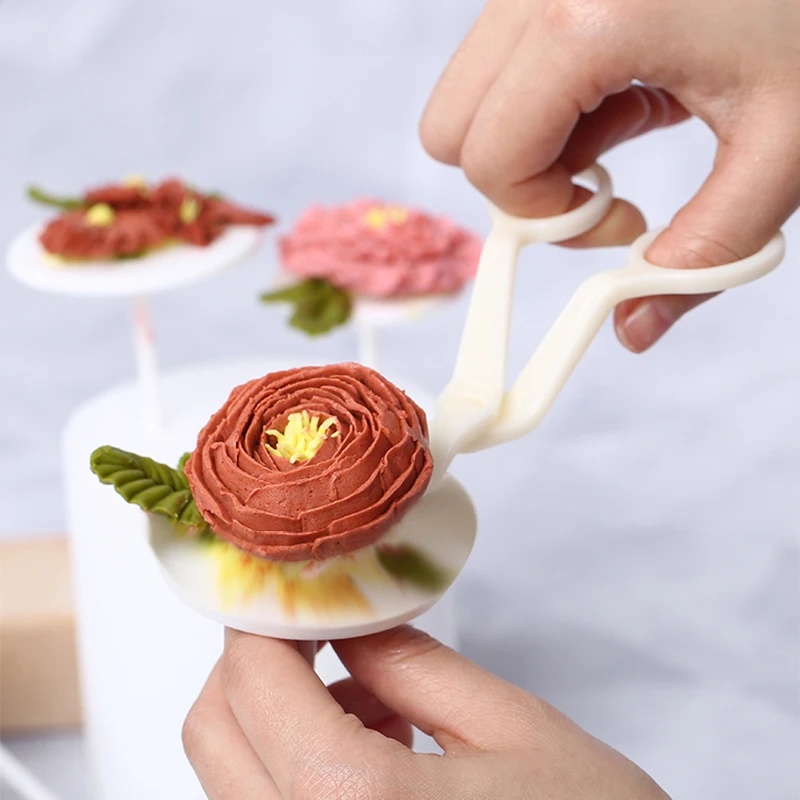 2 шт./компл. безопасные для ногтей Ножницы кондитерских изделий в форме цветов