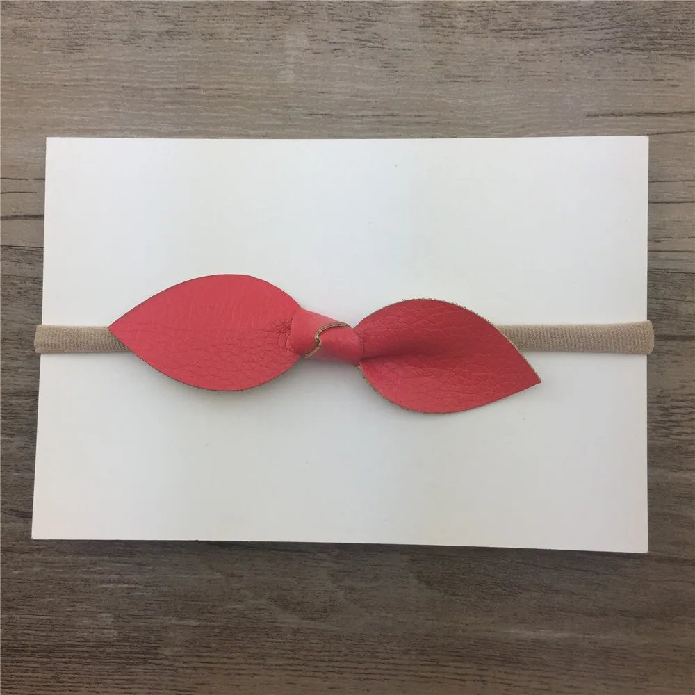 10 шт./компл. 47 изделие ручной работы клатч Сумочка Кожа повязка на голову с бантом