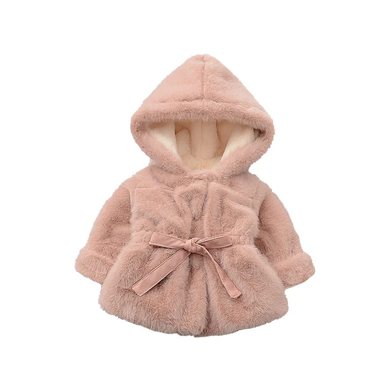 

Girls winter coat 0-4 years old children Korean style princess fur coat