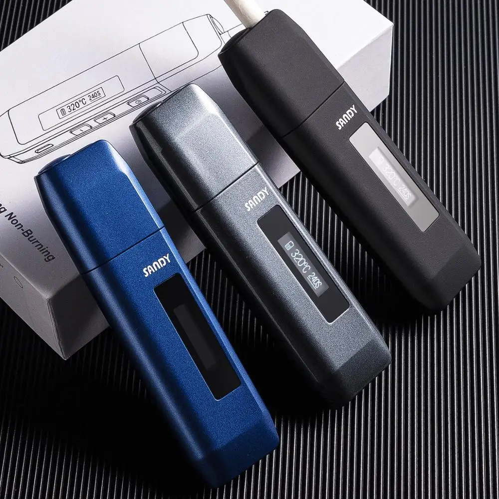 SANDY vape совместим с iQOS stick непрерывные наклейки 15 шт. не горит встроенный