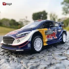 Bburago 1:32 2017 M-Sport Ford Fiesta NO. Модель автомобиля ралли 01 WRC, модель автомобиля из сплава, коллекционная игрушка в подарок