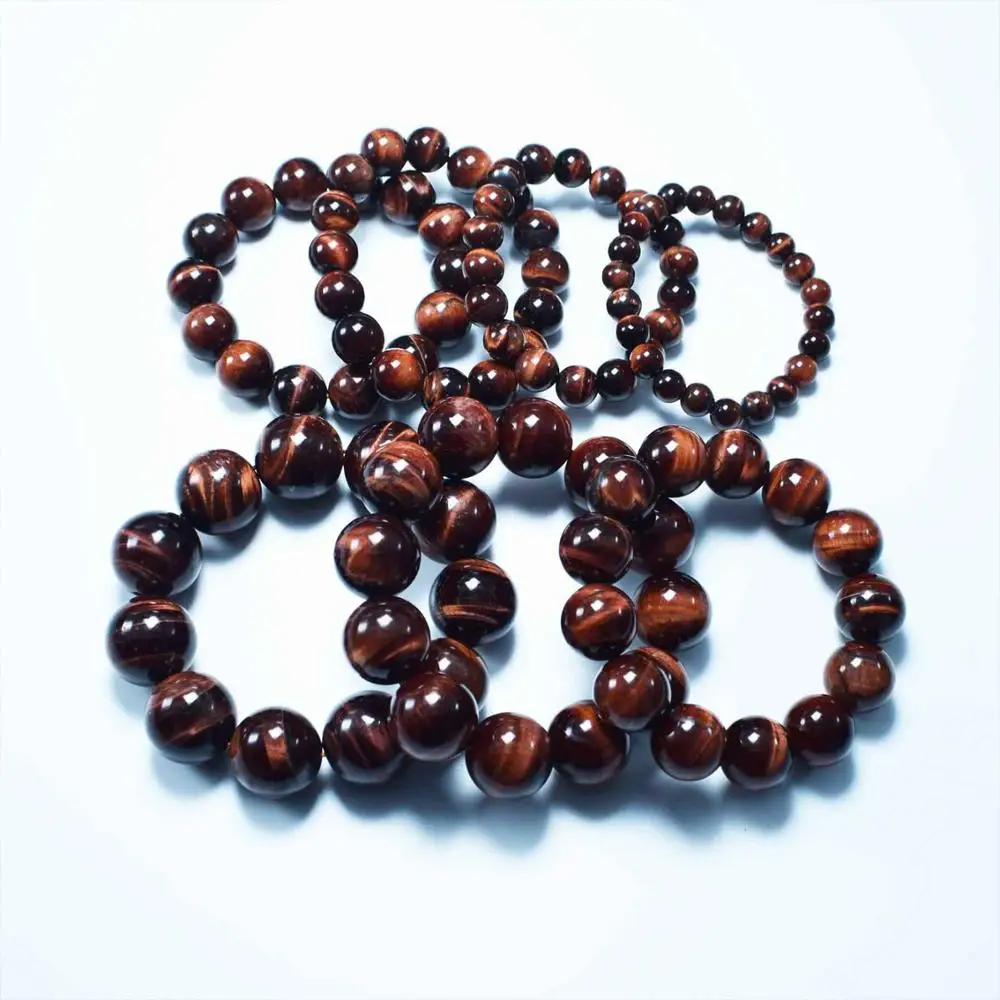 

1PC Genuine natural tiger eye stone cuff bracelet fashion healing energy stone jewelry women and men lucky jewelry wristband
