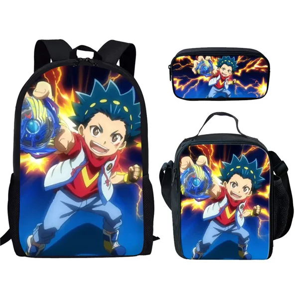 HK3318CGK Модные детские школьные рюкзаки с аниме Beyblade Burst Evolution для подростков мальчиков и девочек, детский школьный рюкзак, карандаш, сумка для книг - Цвет: HK3318CGK