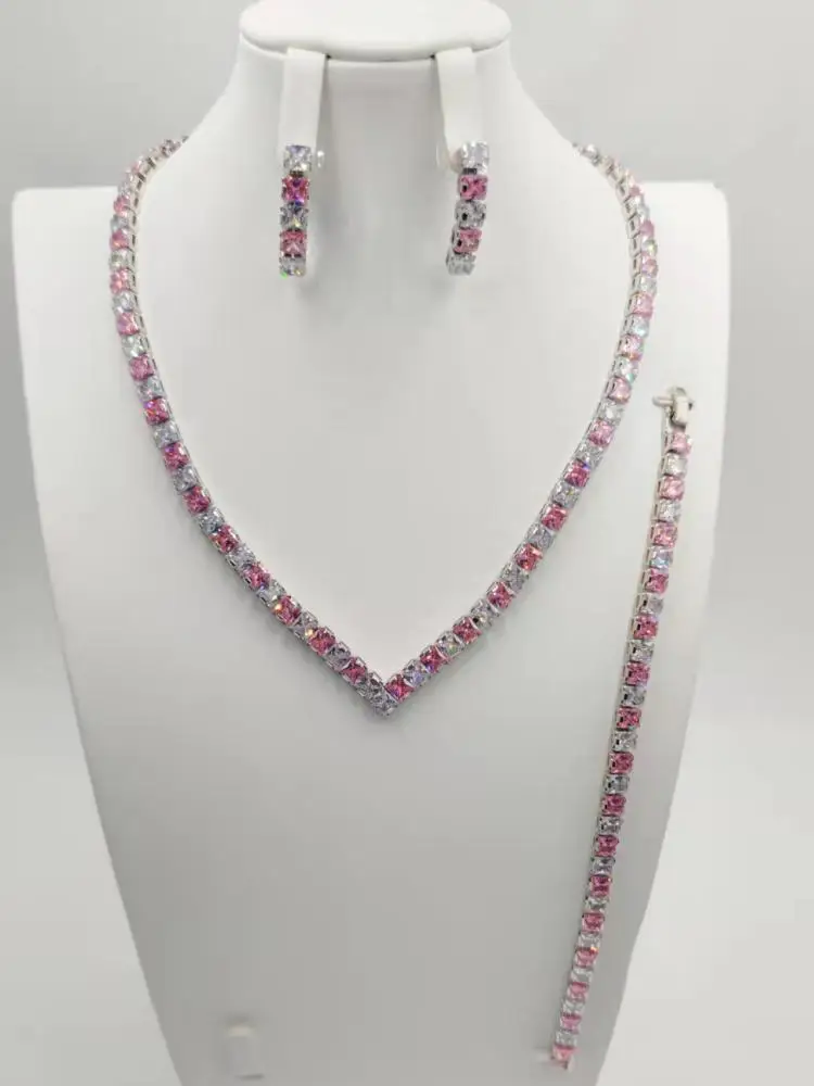 

Dubai Gold Jewelry Sets for Women Earrings for Women Necklace Set Gold Necklace Bracelets Necklace/Earrings/Bracelet