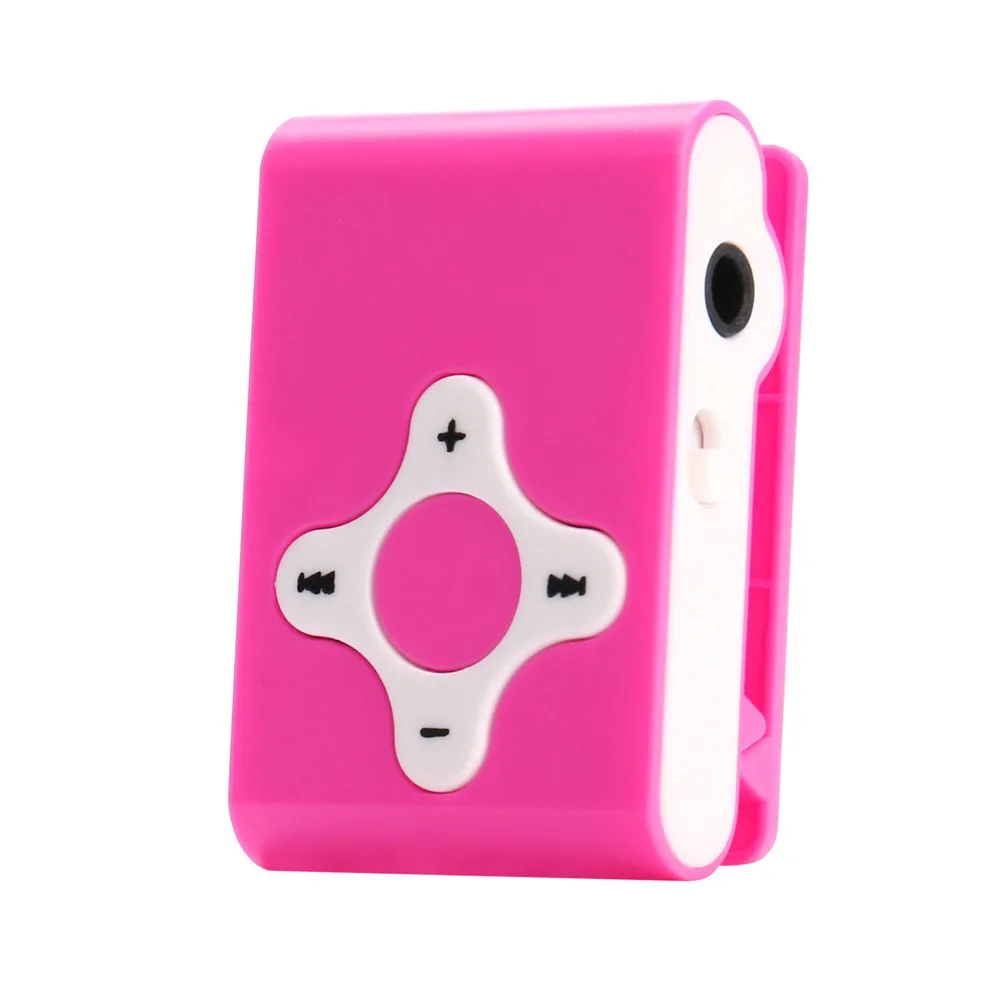 Клип MP3-плеер портативный мини USB Спорт MP3 плеер Поддержка FM радио видео